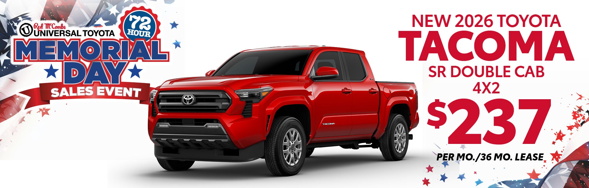 2026 Tacoma SR Double Cab 4x2