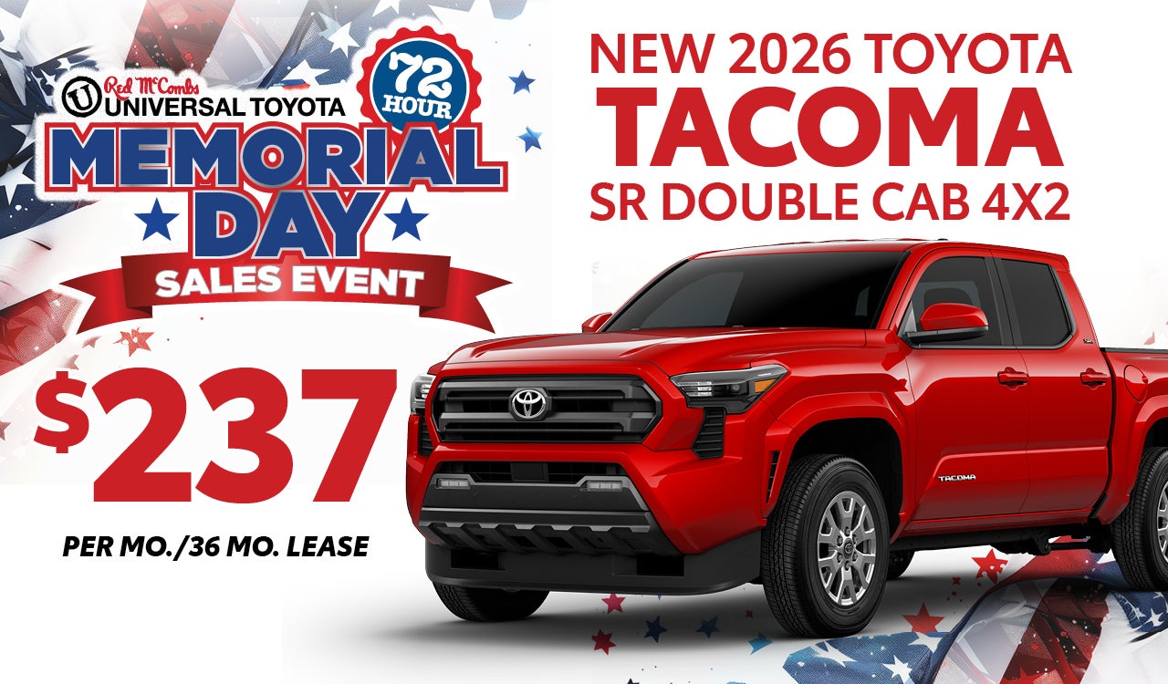 2026 Tacoma SR Double Cab 4x2