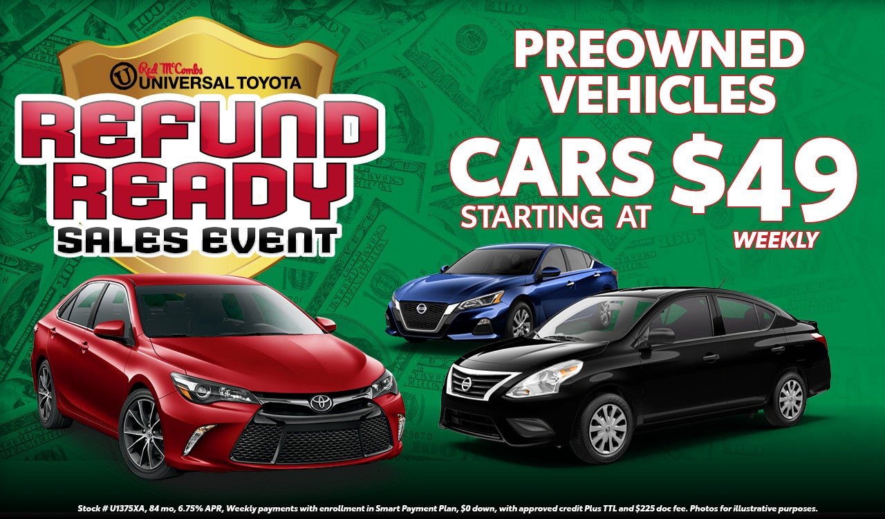 Used Cars starting at $49 payments!