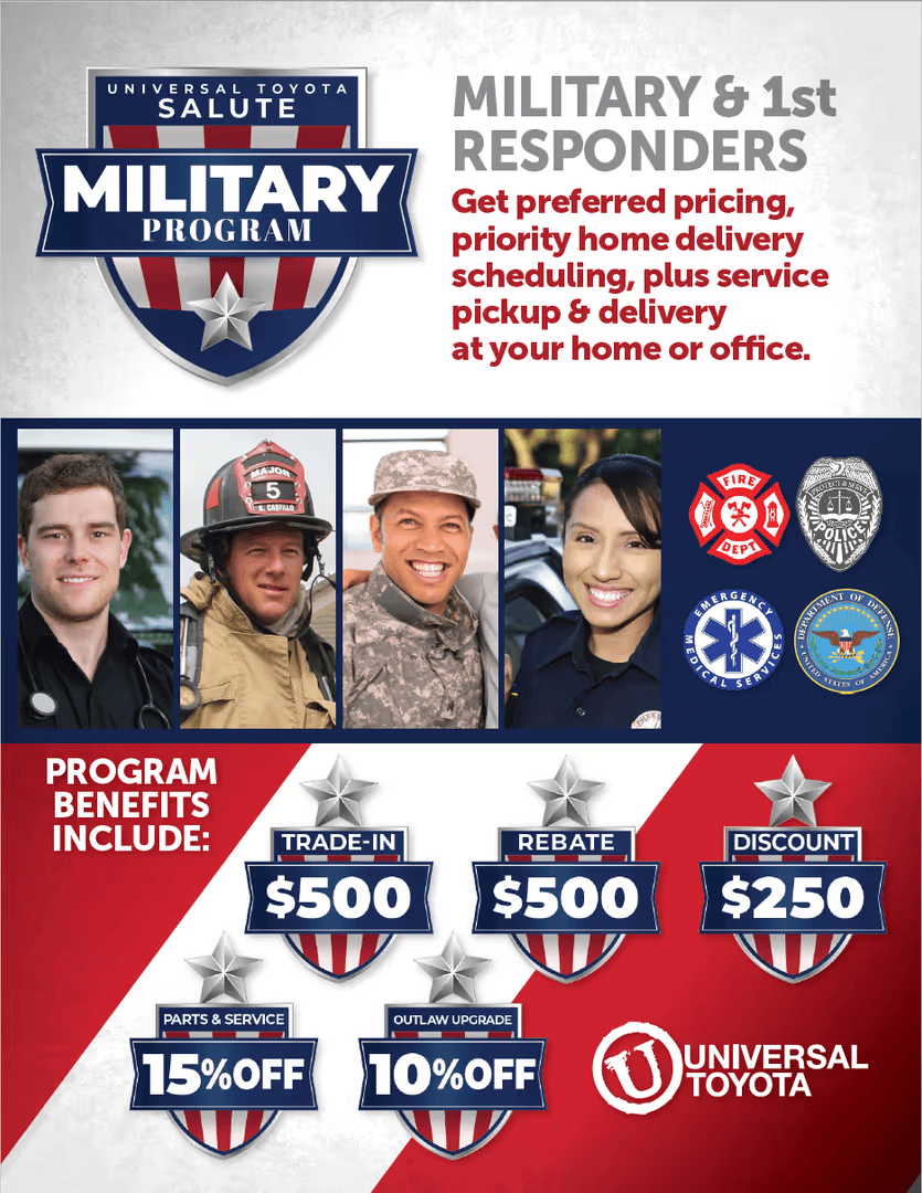 UTOY Military and 1st Responders Page